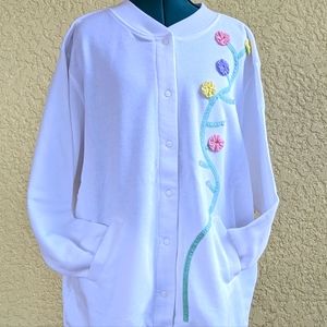 Fleece jacket Snap front Great Gift 🎁